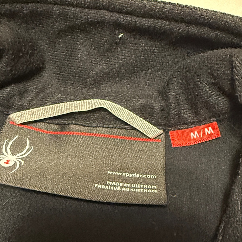 Spyder Black Zip-Up Vest - Picture 5 of 5